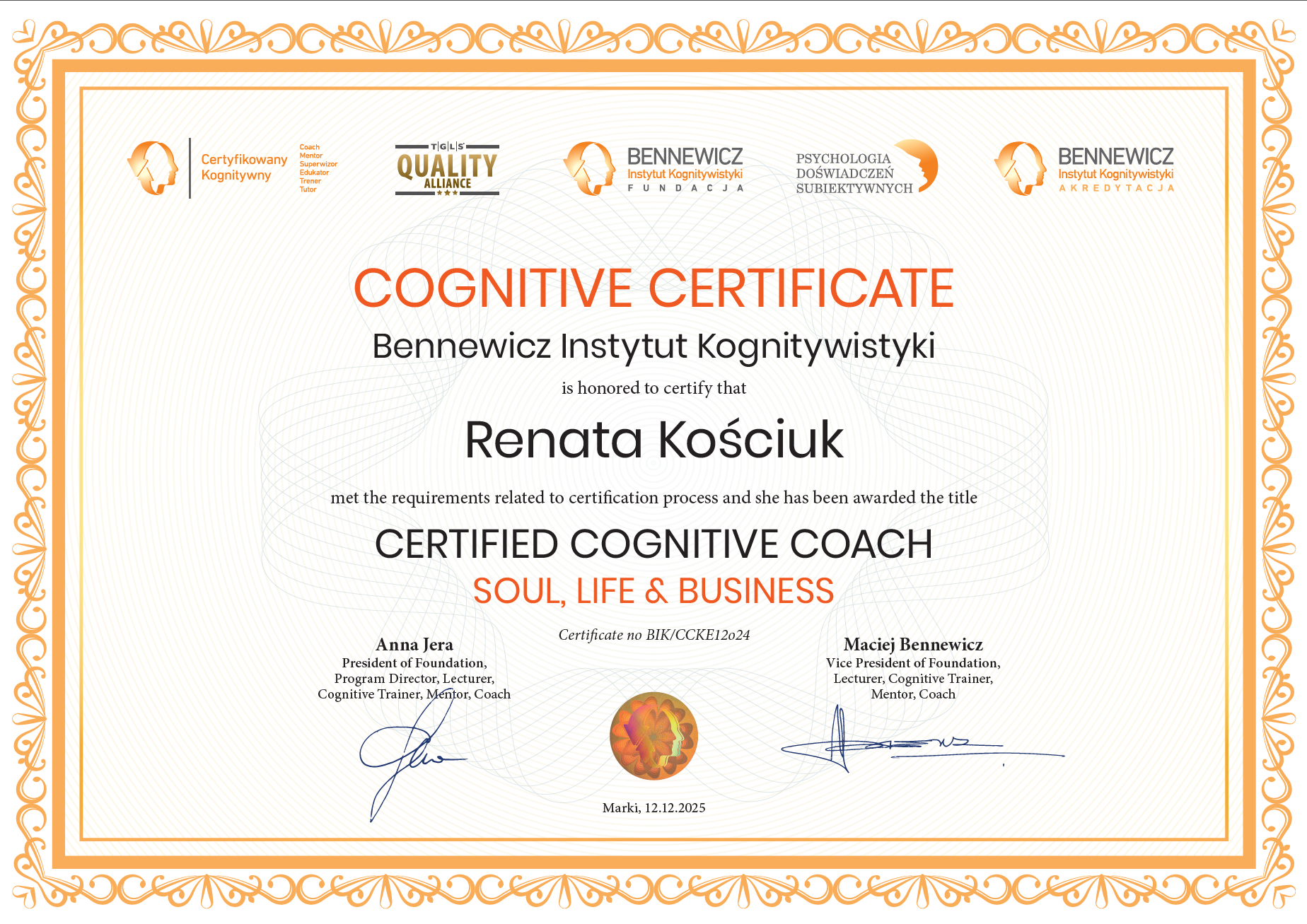 English Coaching Certificate